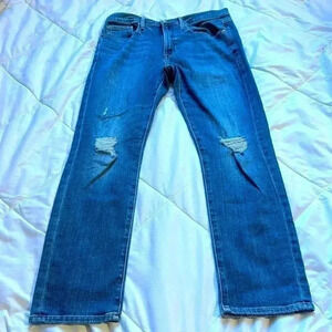 Frame Le Beau denim distressed jeans size 28